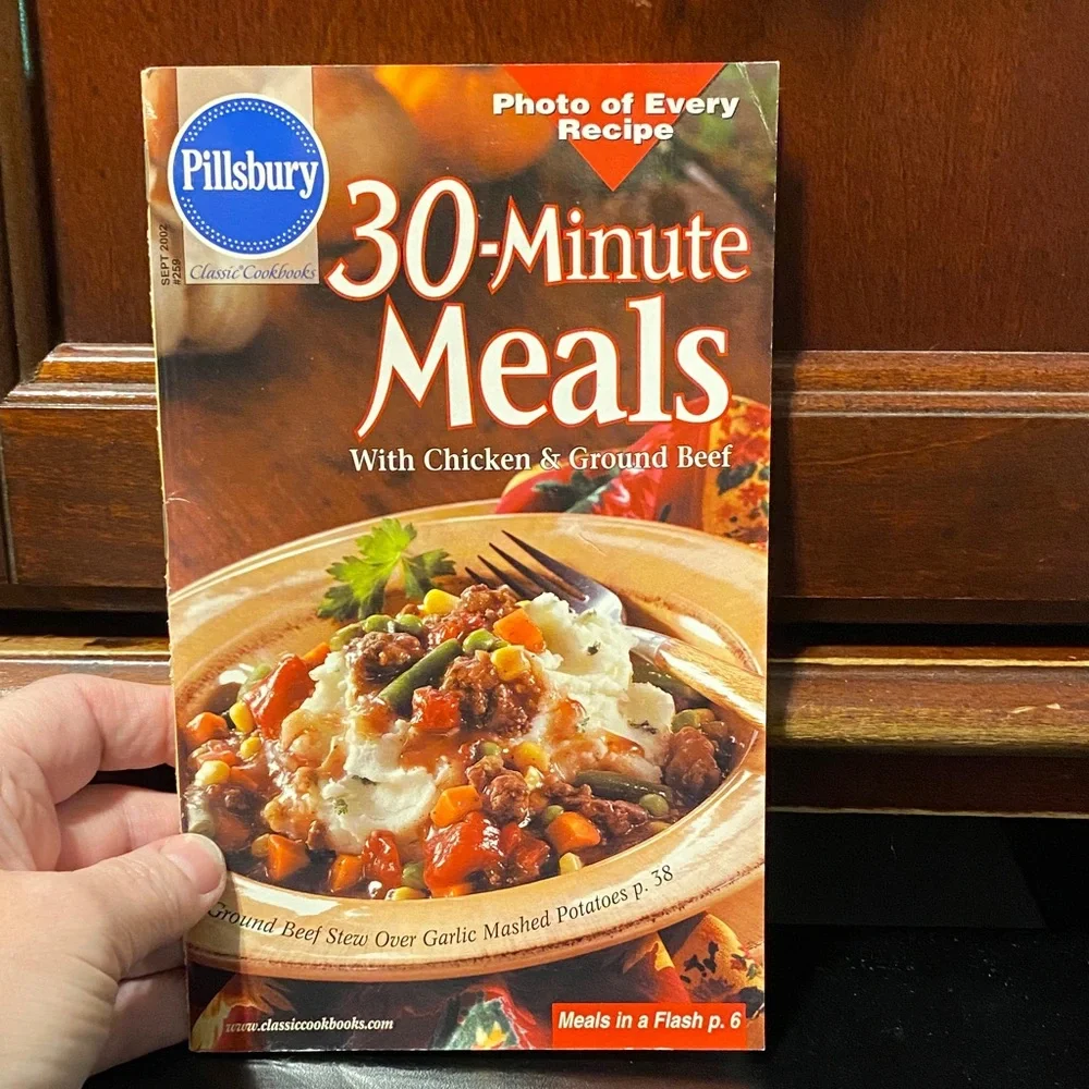 Pillsbury cookbook magazine four piece vintage set